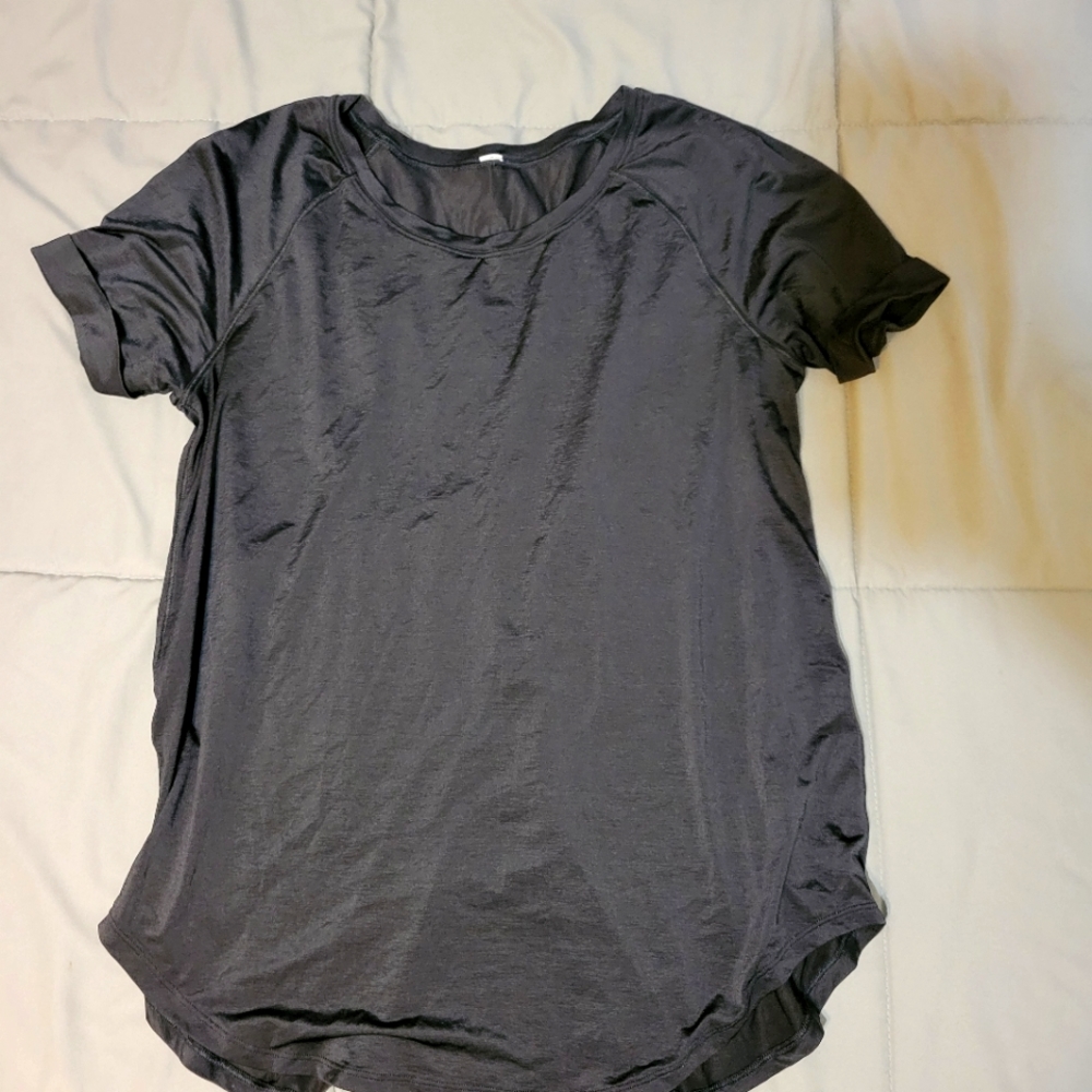 Lululemon Open Up Tie Back Tee